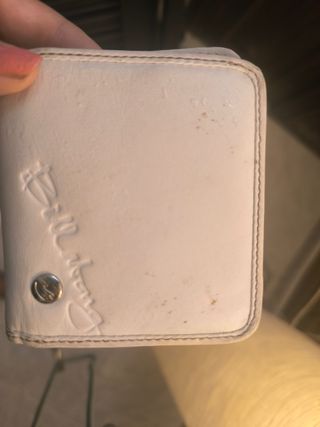 Cartera Billabong blanca original vintage Y2K 2000