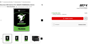Seagate Exos 7E2000 2TB HDD (tengo2)