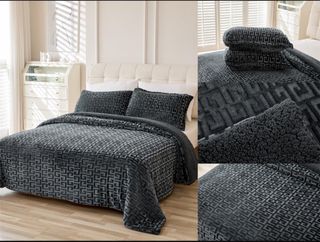 Edredón borreguo para invierno