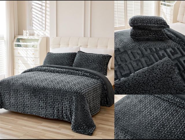 Edredón borreguo para invierno