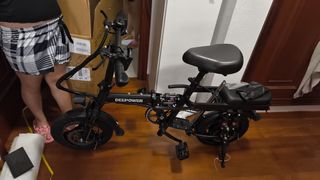 Bicicleta eléctrica plegable