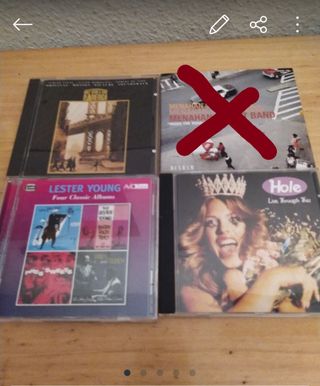 LOTE 4 CD VARIOS