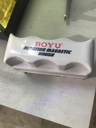 Limpiador magnético Boyu para acuario