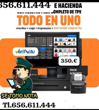 TPV Verifactu: ¡Todo en uno!