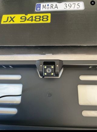 Portatarga Telecamera Retromarcia Targa EU