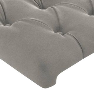 Cabecero cama polipiel gris - 1m