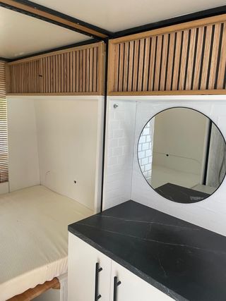Módulo camper mueble furgoneta  extraíbles 
