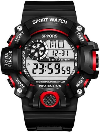 Reloj Pulsera Omadiol HY-809 ,deportivo digital , smartwatch multifuncional negro