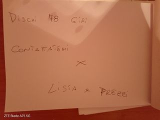 Dischi 78 giri lista, foto e prezzi su richiesta