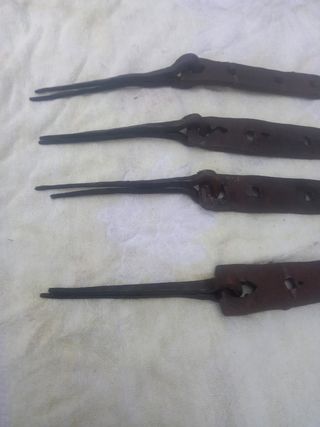 4 Bisagras Antiguas - Herrería