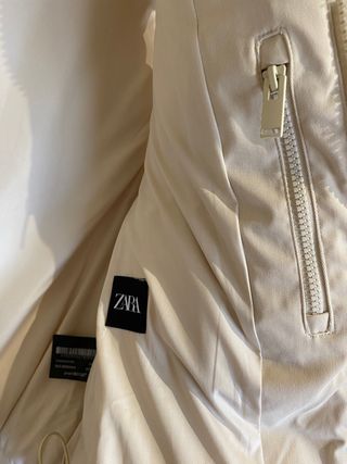 Chaleco acolchado beige Zara hombre