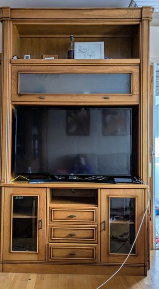 Armario TV madera maciza