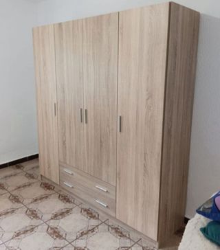 Armario ropero 4 puertas