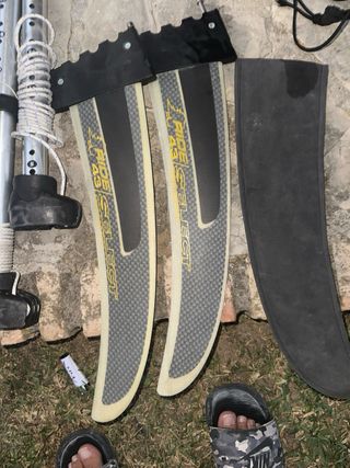 3 NUOVE pinne da windsurf Select Ride DTT 43 e 38 cm