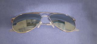 Gafas sol aviador plata
