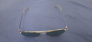 Gafas sol aviador plata