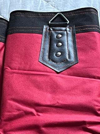 Saco boxeo rojo + juego completo Regalo NAVIDAD