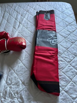 Saco boxeo rojo + juego completo Regalo NAVIDAD