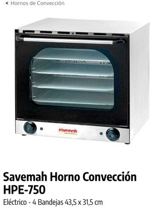 Horno SAVEMAH convección