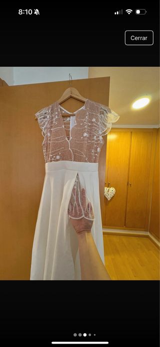 Vestido novia boho chic