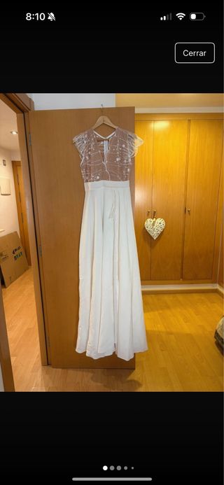 Vestido novia boho chic