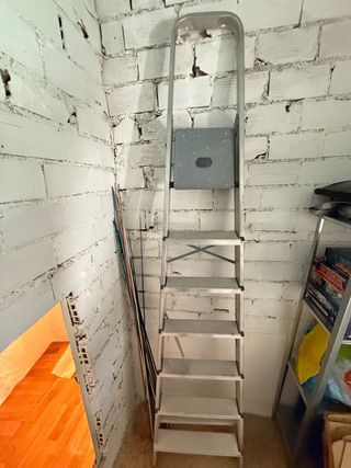 Escalera aluminio 7 peldaños