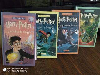 Colección de libros Harry potter