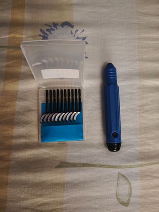 Desbarbador con 10 cuchillas nuevas