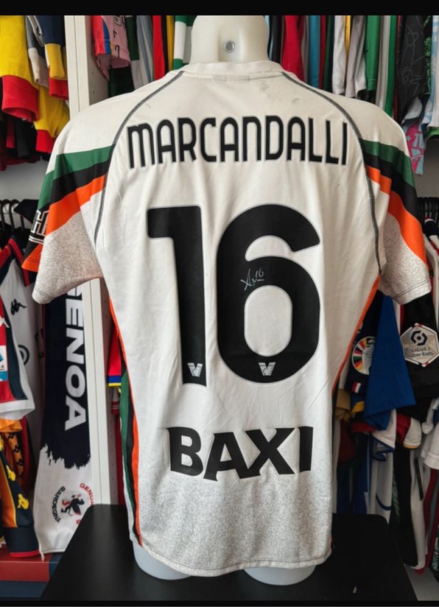 Venezia Match Worn unwashed Shirt with COA