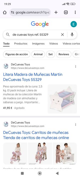 Litera Muñecas DeCuevas Toys 55329