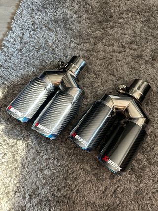 Colas Dobles Escape Akrapovic