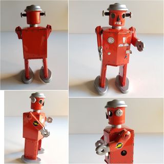 Robot atómico de hojalata