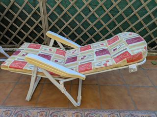 Sillas terraza plegables