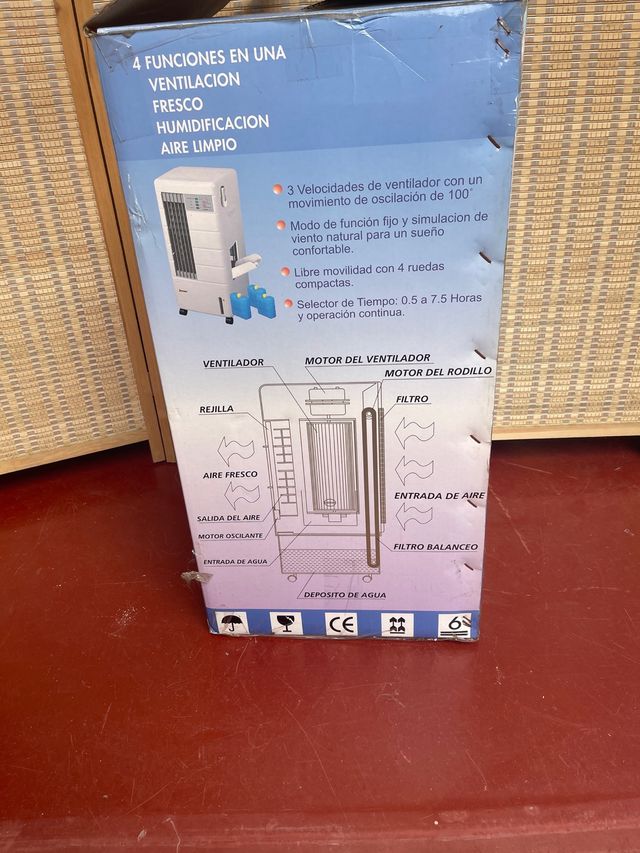 Climatizador con mando