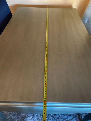 Mesa Comedor 4 sillas - Gris Plata
