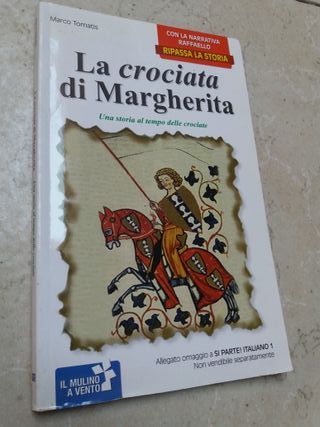 libro la crociata di margherita - marco tomatis €4