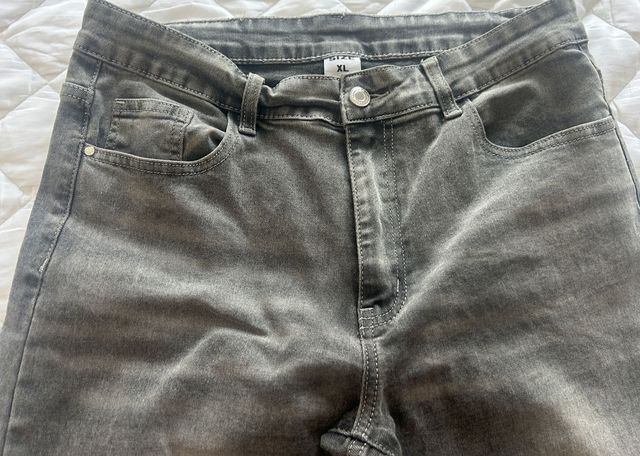 Jeans grises juvenil