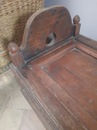 Baúl teka Indonesia antiguo