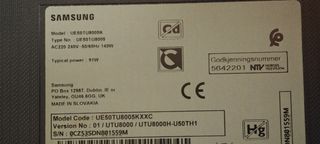 Repuestos TV Samsung UE50TU8005K