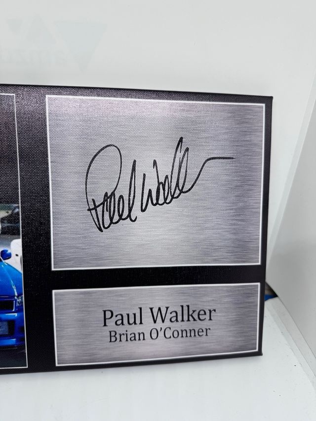 Lienzo Paul Walker a todo Gas