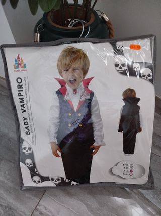 Disfraz Vampiro Bebé 3-4 años