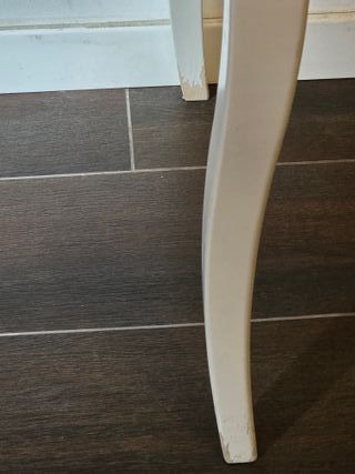 Ballerina IKEA bianca in legno bianco