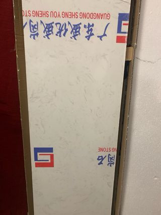 Encimera cuarzo blanco - cocina