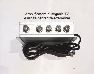 Amplificatore di segnale CATV - 4 uscite