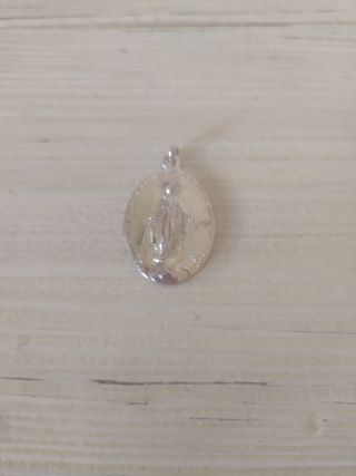 Medalla Virgen Milagrosa plata