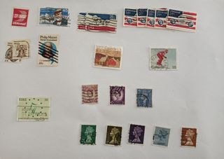 Sellos antiguos EEUU- Canada- Irlanda - Inglaterra