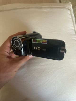 Cámara de video vintage digital estilo nueva