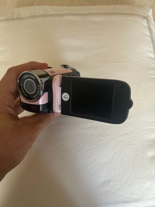Cámara de video vintage digital estilo nueva