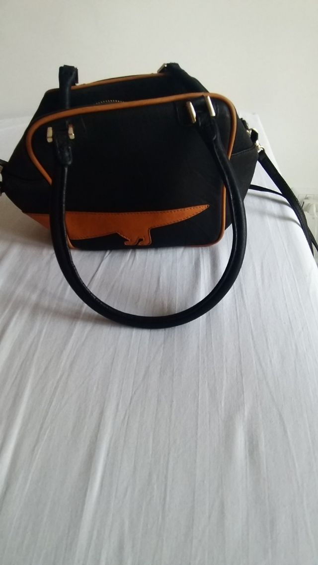 Borsetta Gilli nera e marrone