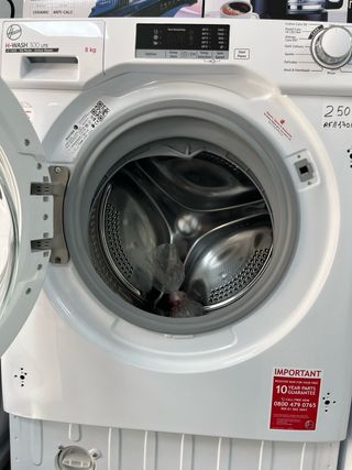 Lavadora Hoover 8kg panelable 1400rpm